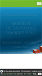 Mobile Screenshot of modele-cahier-charges.com
